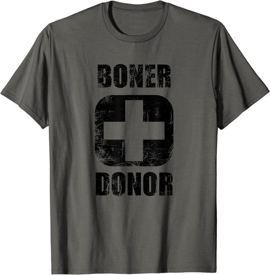 Discover Funny Boner Donor Shirt Boner Doner Tee T-Shirt