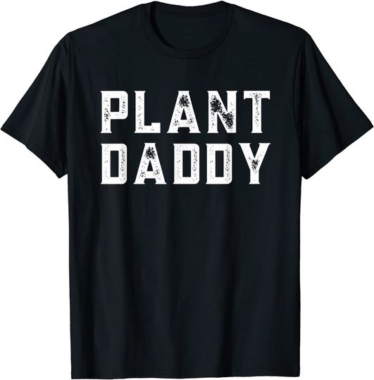 Discover Mens Plant Daddy Dad Gardener Funny Fathers Day Gardening Vintage T-Shirt