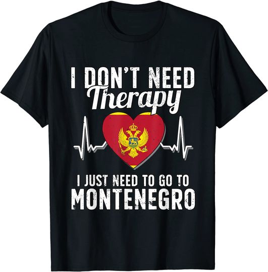 Discover Montenegrin Flag I Montenegro Flag I Vacation I Montenegro T-Shirt