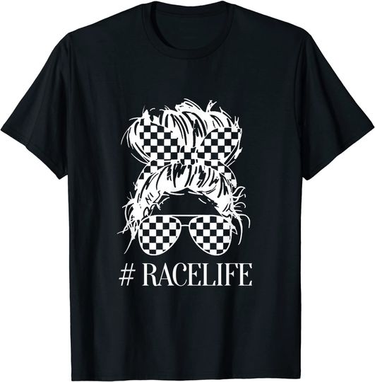 Discover Racer life tee for women who love racing life T Shirt