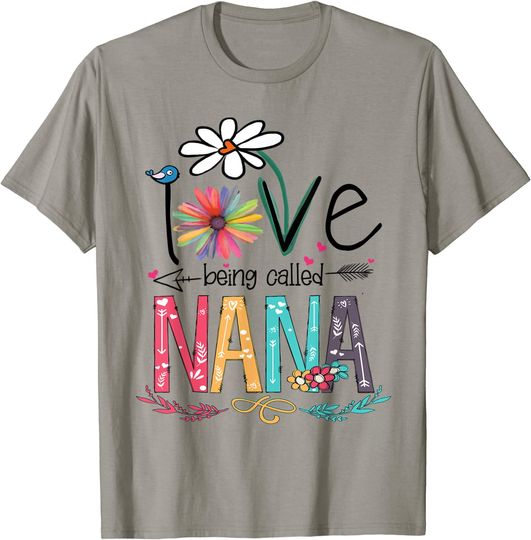 Discover I Love Being Called Nana Sunflower Shirt T-Shirt