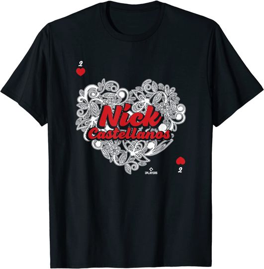 Discover Nick Castellanos Queen of Heart T-Shirt