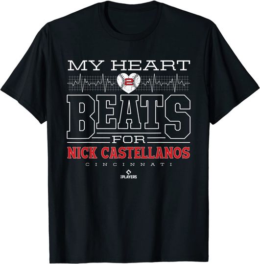 Discover My Heart Beats For Nick Castellanos T-Shirt