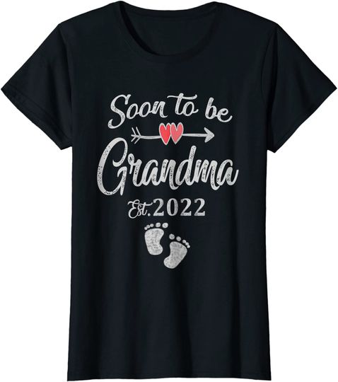 Discover Soon to be Grandma 2022 Mother's Day T-Shirt