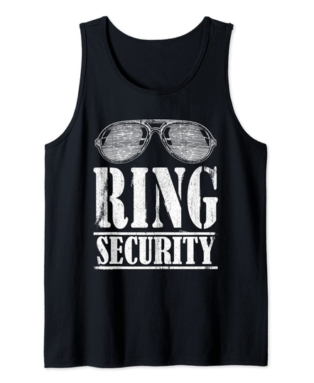 Discover Ring Security and Bearer Groomsman Tank Top