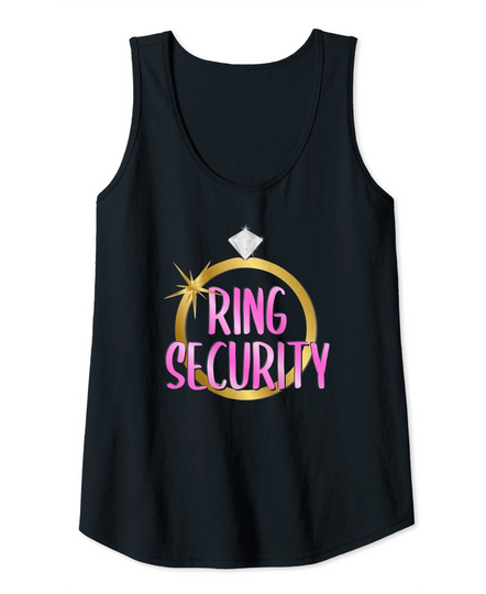 Discover Womens Ring Security Bachelorette Party Tank Top