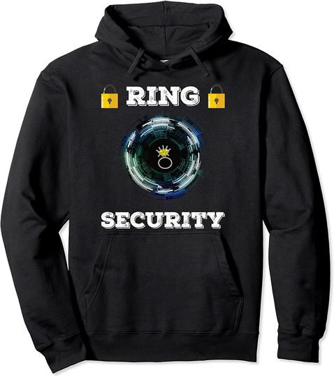 Discover Ring Security for Wedding Bearer Pullover Hoodie