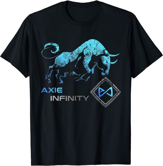 Discover Axie Infinity Crypto BULLRUN AXS Shard Token for Video Games T-Shirt