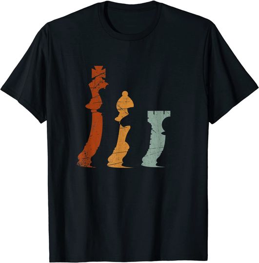 Discover Retro Chess T Shirt