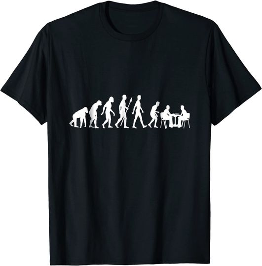 Discover Chess Evolution Chess Board T Shirt