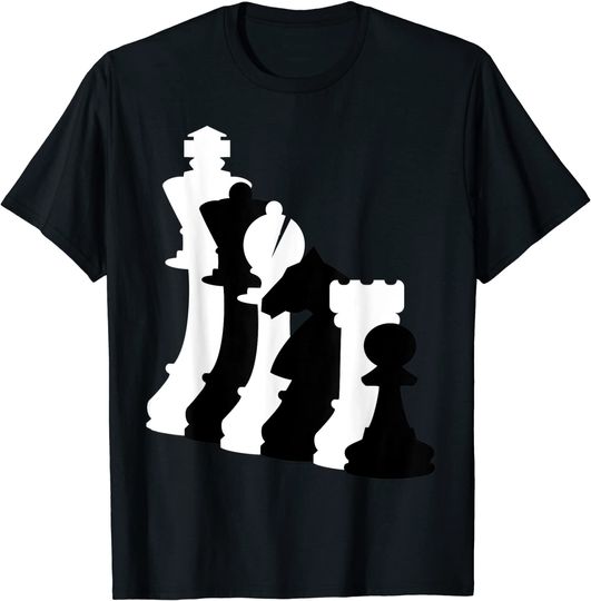 Discover Chess Pieces Chess Player Titled Player Chess Master T Shirt