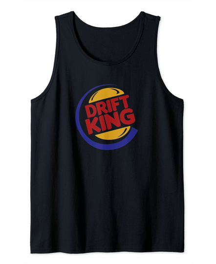 Discover Daily Culture Drift King Burger Tank Top