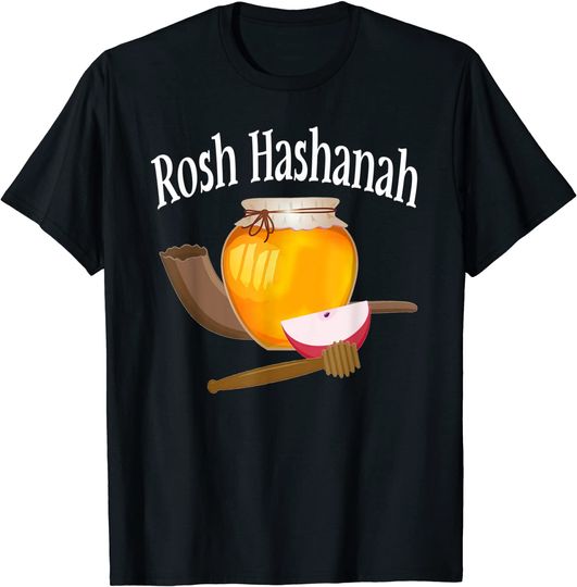 Discover Rosh Hashanah Jewish New Year Honey Dipped Apples T Shirt