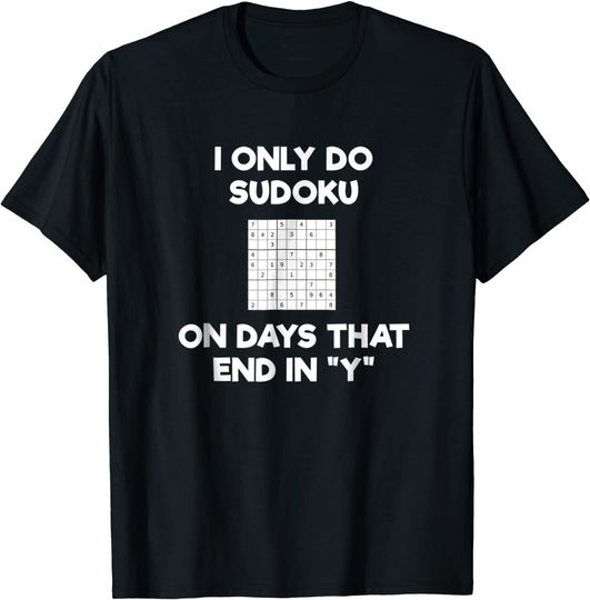 Discover Sudoku Days T Shirt