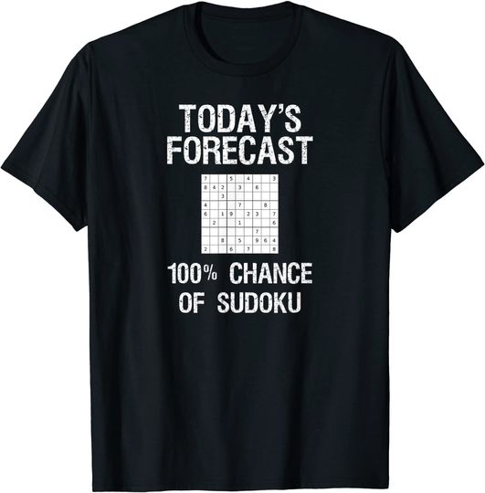 Discover Sudoku Today's Forecast T Shirt