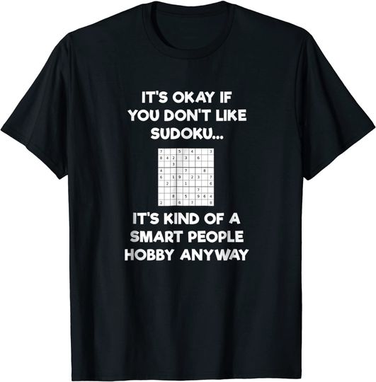 Discover Sudoku Smart People T Shirt