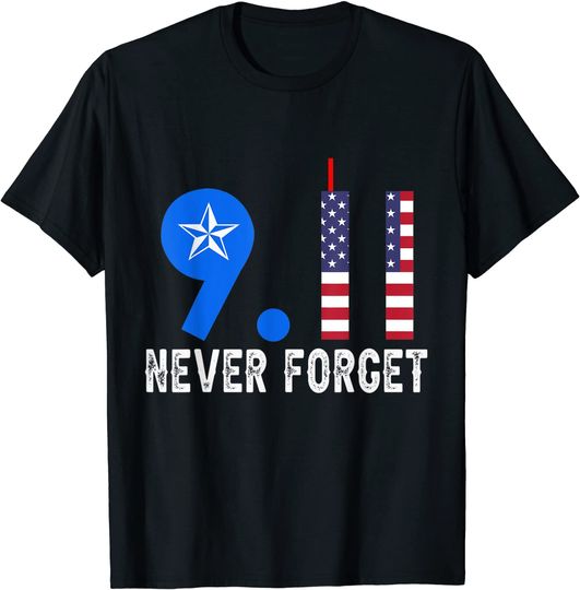Discover Never Forget 9/11 20th Anniversary Patriot Day 2021 T Shirt