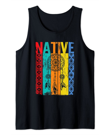 Discover Native American Day 2021 Indigenous People All Indian Land Tank Top