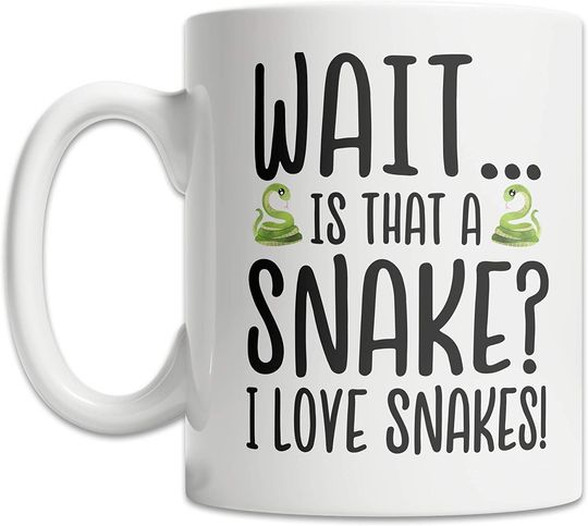 Discover Is That a Snake? I Love Snakes Mug  - Cute Snake tea cup