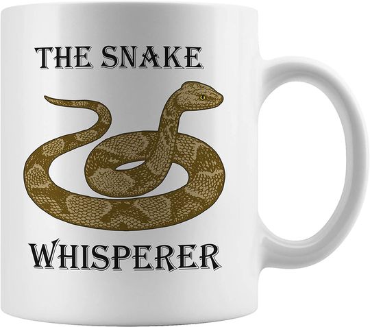 Discover The Snake Whisperer Mug, Animal Pet Owner Present, Reptile Gift for Father in Law