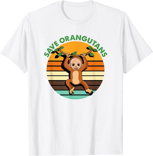Discover Save Orangutans T Shirt