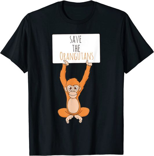 Discover Save The Orangutans T Shirt