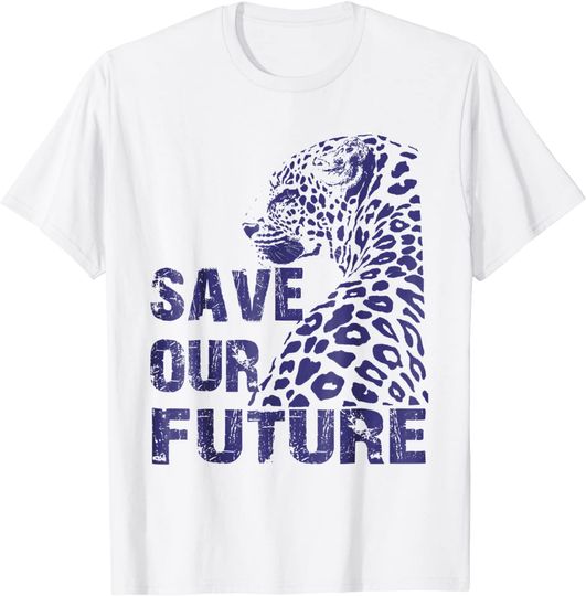 Discover Save Our Future Amur Leopard T Shirt