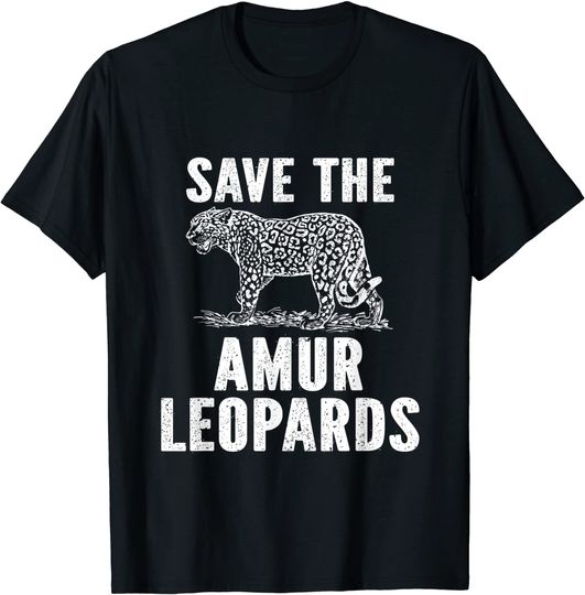 Discover Save The Amur Leopards T Shirt