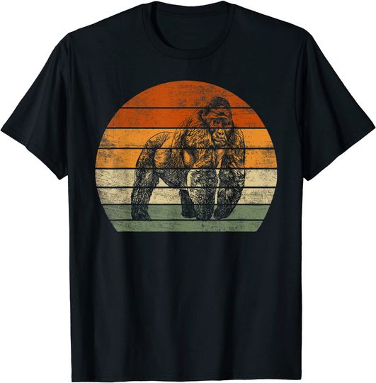 Discover Gorilla Print Graphic T Shirt
