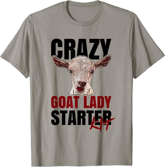 Discover Goat Lovers Farm Apparel Meme Pun Funny Goat T-Shirt