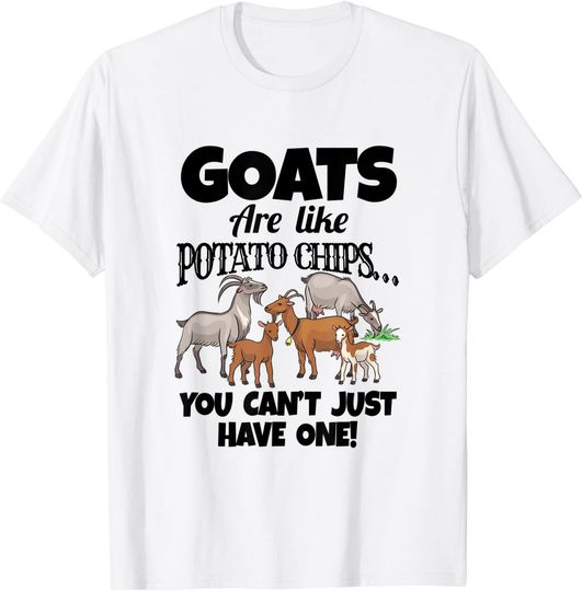 Discover Goat Lovers Farm Apparel Meme Pun Funny Goat T-Shirt