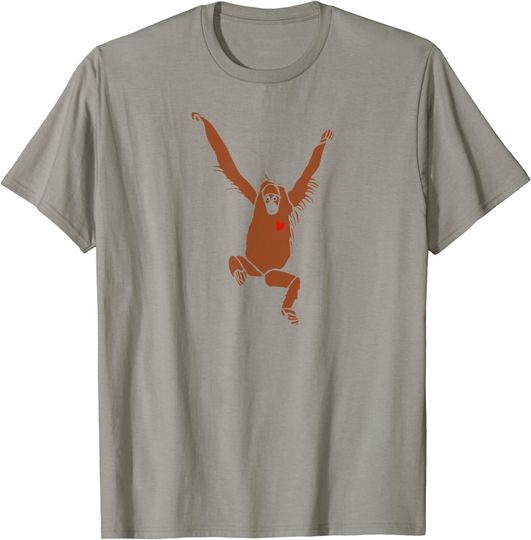 Discover Orangutan Love T Shirt