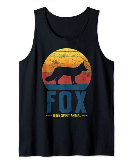 Discover Fox Foxes Vintage Tank Top