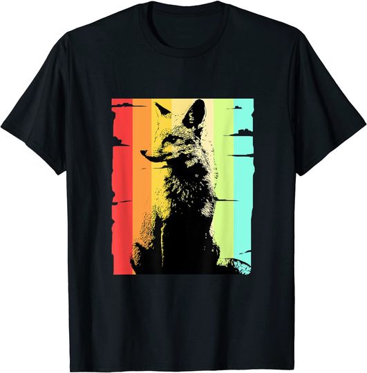 Discover Retro Fox T-Shirt