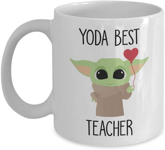 Discover Yoda Best Teacher Mug - Best Gift For Teacher Birthday