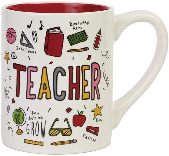 Discover Enesco Simply Mud Teacher Mug