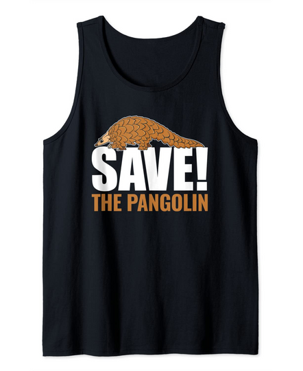Discover Save The Pangolins Tank Top