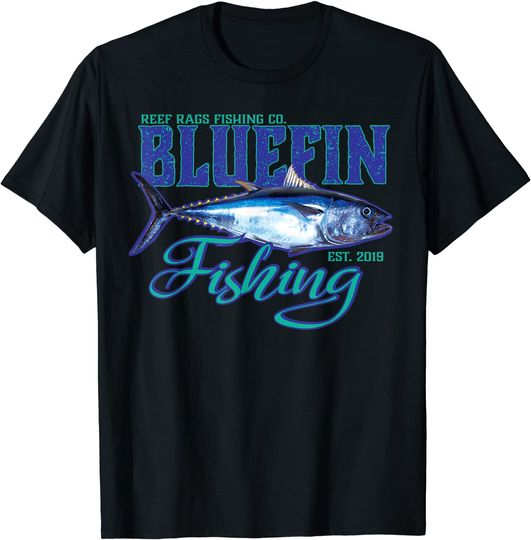 Discover Bluefin Tuna Deep Sea Fishing T Shirt