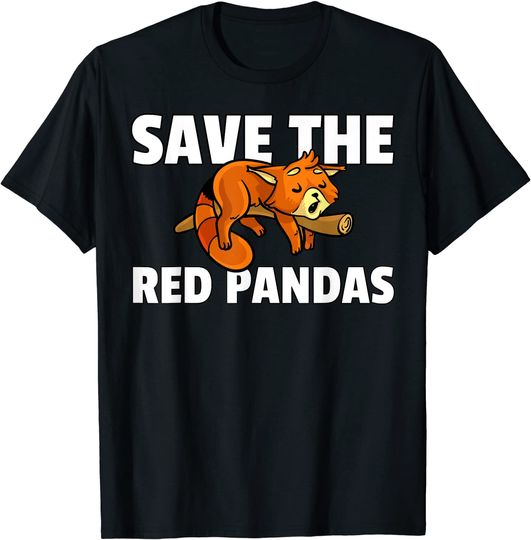 Discover Save The Red Pandas T Shirt