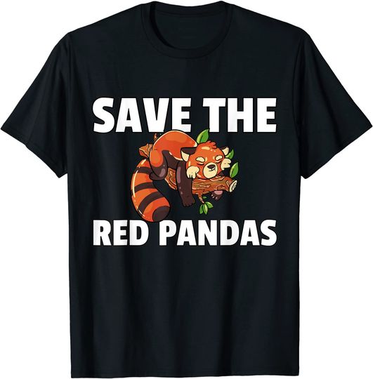 Discover Save The Red Pandas T Shirt