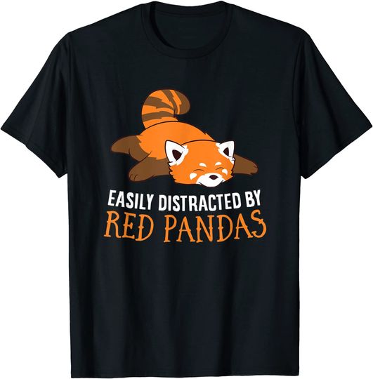 Discover Red Panda Love Easily Distracted By Red Pandas T Shirt
