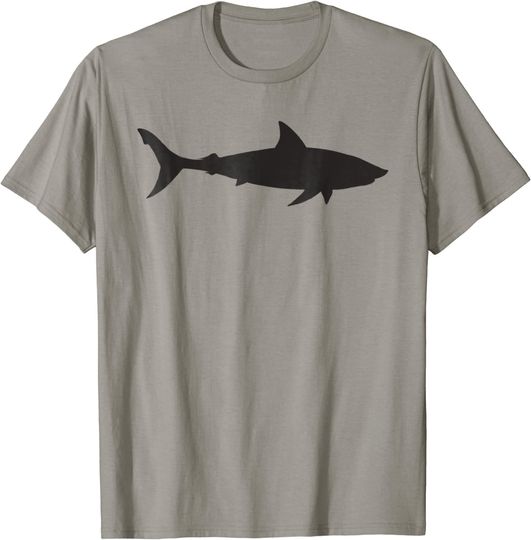 Discover Great White Shark Silhouette T Shirt