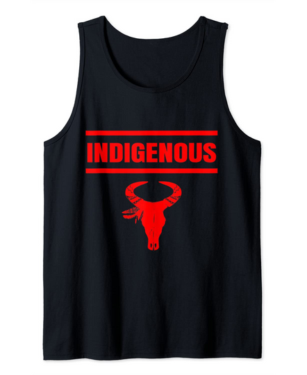 Discover Indigenous People's Day Native American Awareness Indian Tank Top