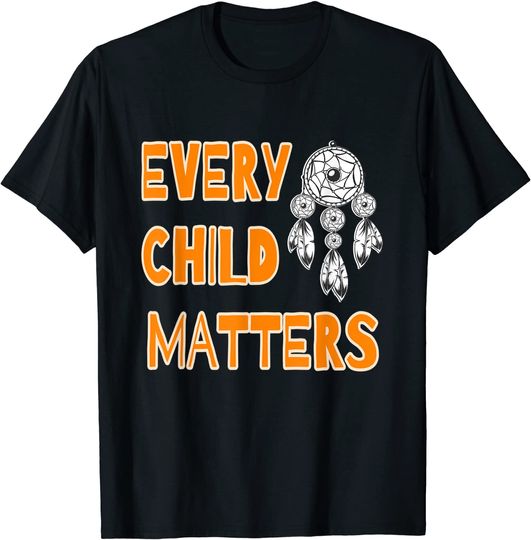 Discover Every Child Matters Dream Catcher Orange T-Shirt
