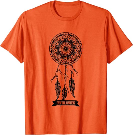 Discover Orange Shirt Day Dream Catcher Every Child Matters T-Shirt