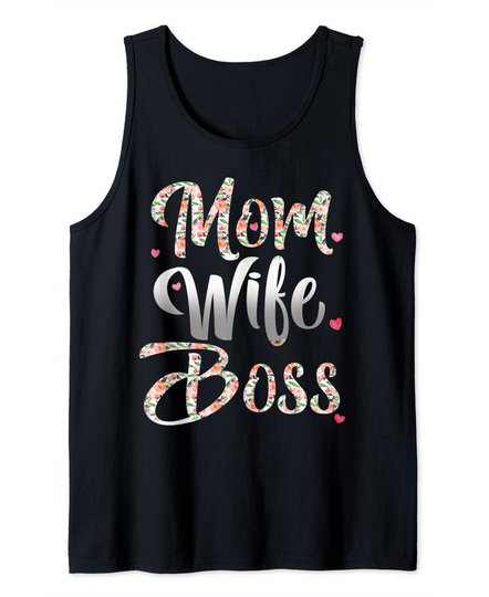 Discover Mother's Day gift For Boss Moms Tank Top