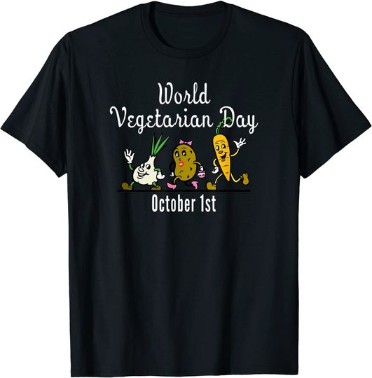 Discover World Vegetarian Day October 1st T-Shirt