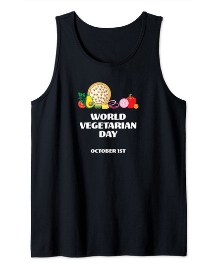 Discover World Vegetarian Day Tank Top