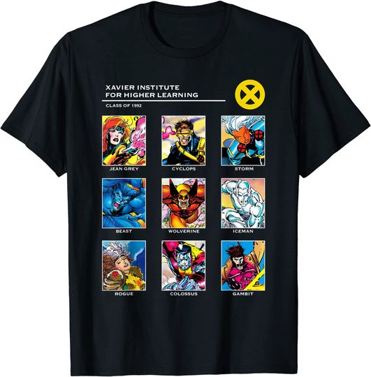 Discover X-Men Xavier Institute 90s T-Shirt