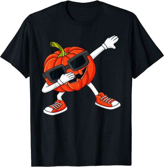 Discover Dabbing Jack O Lantern Halloween T-Shirt